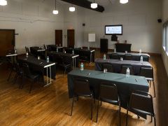 Lighthouse Knoxville - The Schoolhouse room is ideal for corporate meetings and training sessions.
